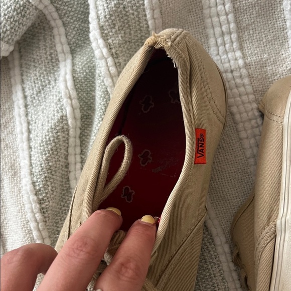 Levi's Beige Canvas Men's Sneakers - Picture 3 of 4